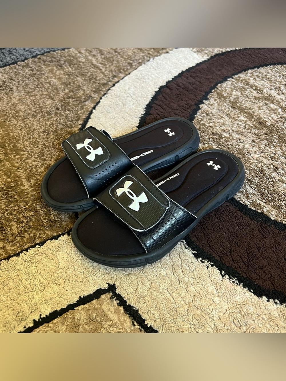 Little Boy Under Armour Ignite Slide Sandals Size 13K